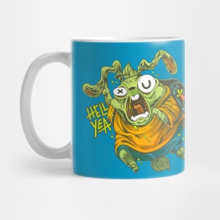 Rock N Roll Bunny Mug